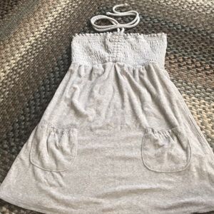 Women’s swim cover up size medium grey